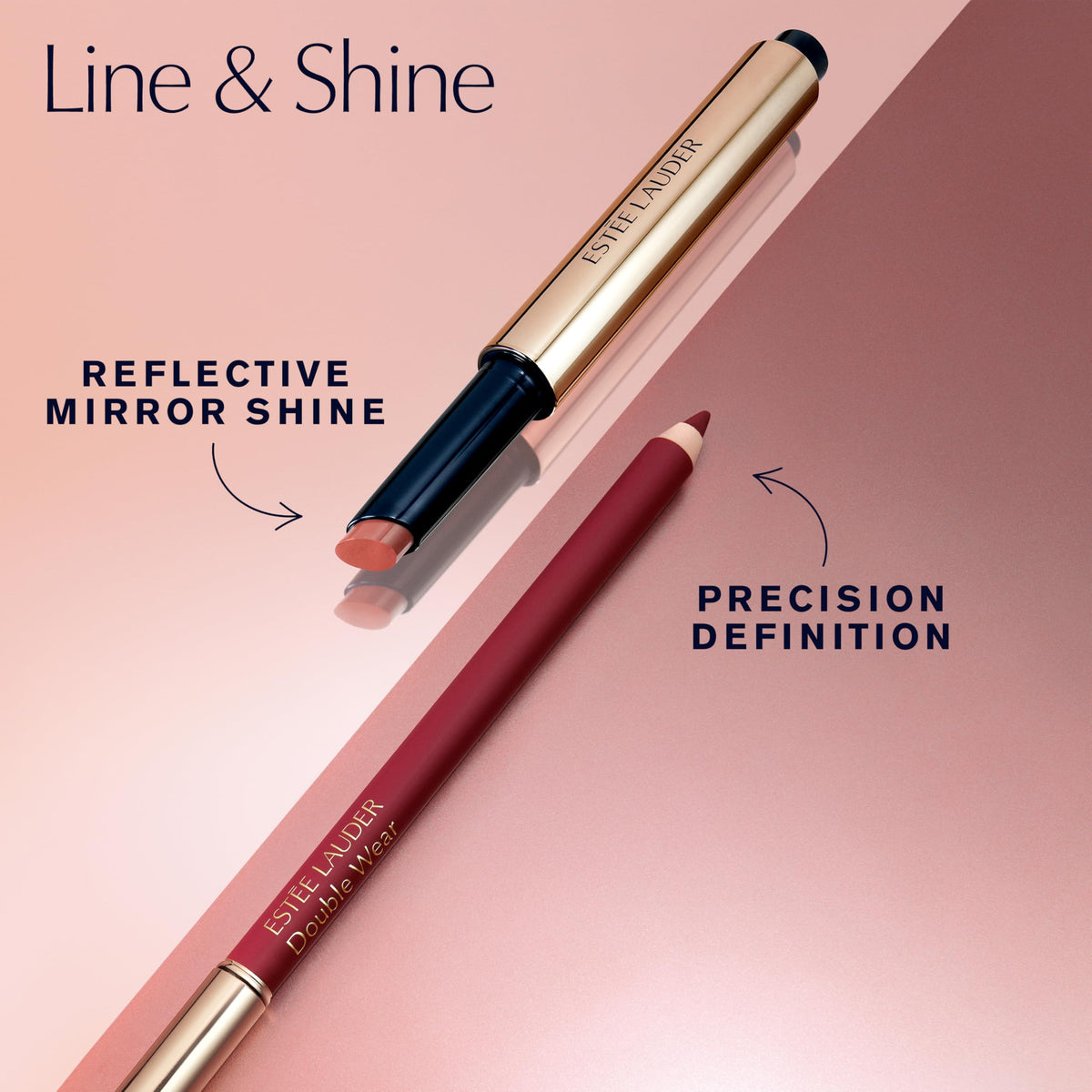 Estée Lauder Pure Color Melt-On Glosstick for Lips | Plumping & Moisturizing Lip Gloss, 390 Melted Melon Estée Lauder