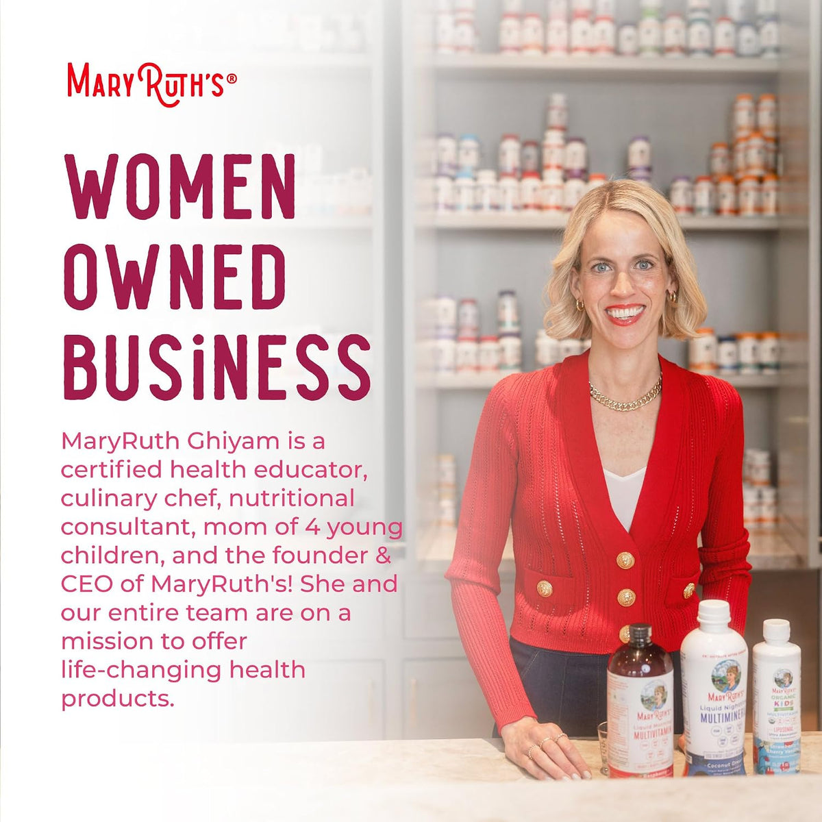 MARYRUTH'S Organics Vitamin B Complex | B Vitamins Complex | Biotin | Vitamin B12 | Niacin | Folate | Metabolic Support Supplement | Vegan | USDA Organic | Non-GMO | Gluten Free | 2 Month Supply Gsupps Australia
