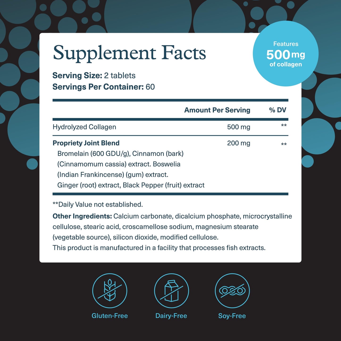 Youtheory Men’s Joint Collagen - Hydrolyzed Collagen Peptides Capsules - with Amino Acids & Natural Ingredients - Supports Muscle & Joint Health* - 120 Tablets (60-Day Supply) Youtheory