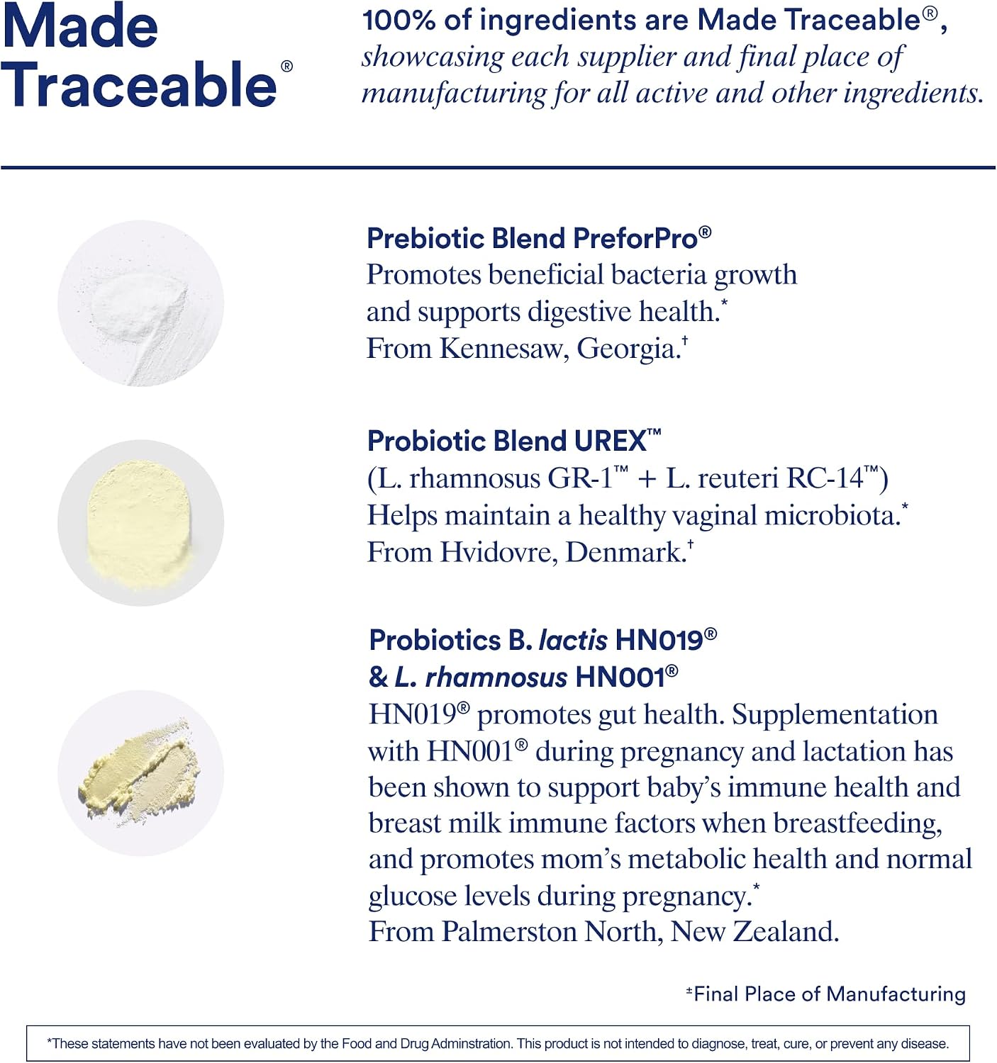 Ritual Prenatal Probiotics For Women - Support Microbiome, Gut, Digestive, Vaginal, and Baby’s Immune Health** - Natalbiotic For TTC, Pregnancy, Postpartum - Vegan - Citrus - 30 Capsules - 30 Servings