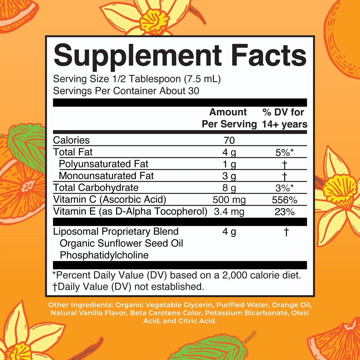 MaryRuth's Megadose Liquid Vitamin C Liposomal | 500 mg Per Serving | Ultra Absorption | Immunity | Antioxidant Support | Collagen Formation | Vegan | Gluten Free | Sugar Free | 7.6 Oz | 30 Servings MARYRUTH'S