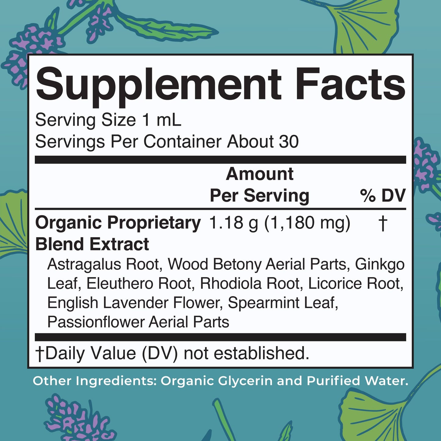 MaryRuth Organics Kids Focus & Attention Drops | USDA Organic Drops | Ginkgo Biloba | Rhodiola Root & Licorice Root | Adaptogenic | Calm | Vegan | Non-GMO | Gluten Free | 30 Servings MARYRUTH'S