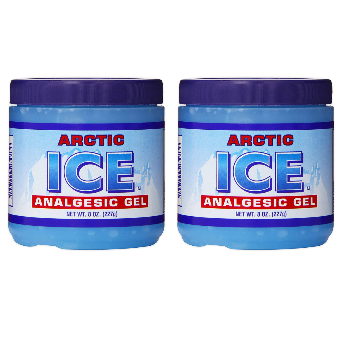 Arctic Ice Analgesic Gel - 8 Oz. (Pack of 2) Arctic Ice