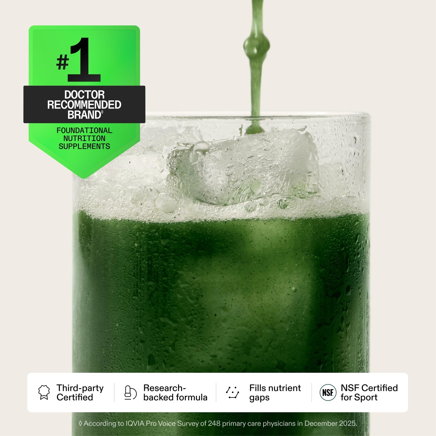 AG1 Greens Powder Supplement | Improve Gut Health | Multivitamin, Probiotic, Gluten Free, Vegan and Keto Friendly | Shaker & Scoop Included | 75 Vitamins (Athletic Greens), Classic Formula AG1
