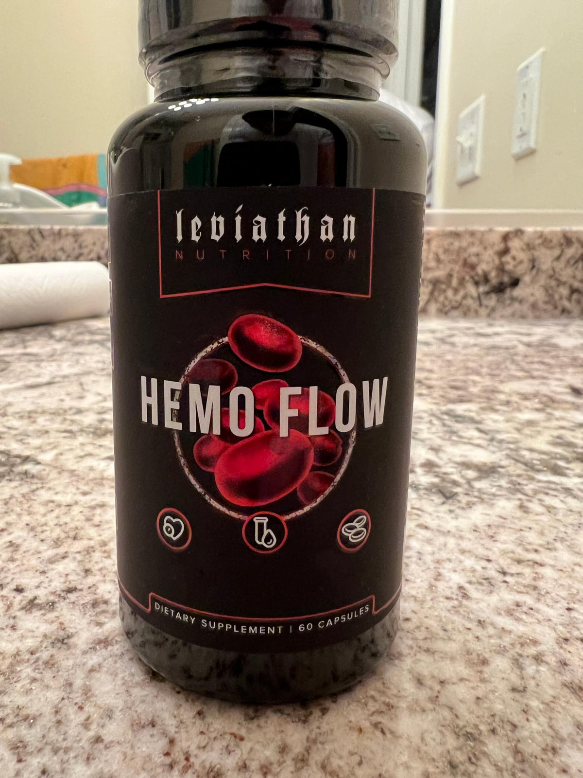 Leviathan Nutrition Hemo Flow | Supplement with Nattokinase for Nitric Oxide Leviathan Nutrition
