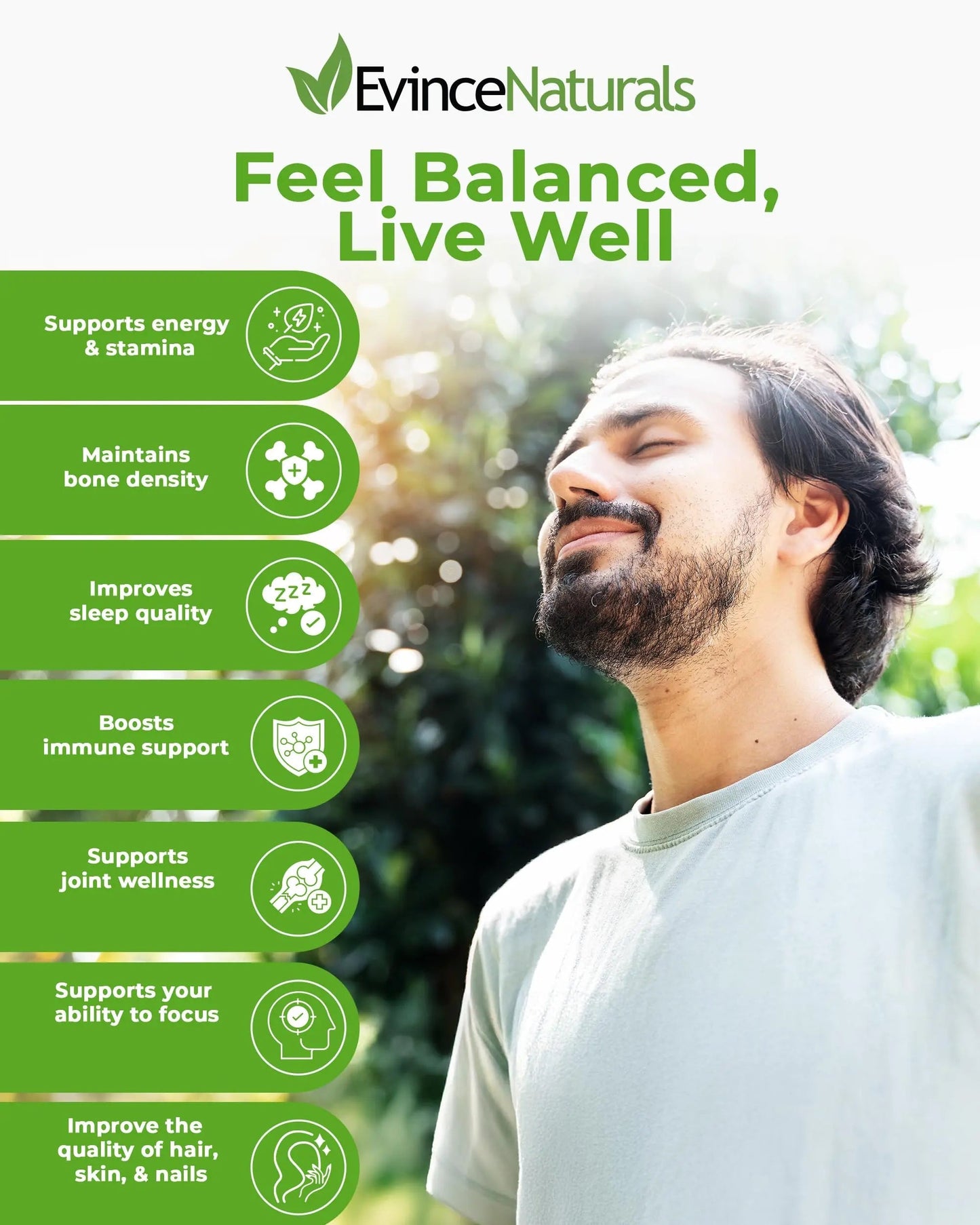 EP BalancePlus Multivitamin for Adults - Multivitamin for Men & Women with Vitamins and Minerals - Methyl Folate & Amino Acids for Nutritional Support EvinceNaturals