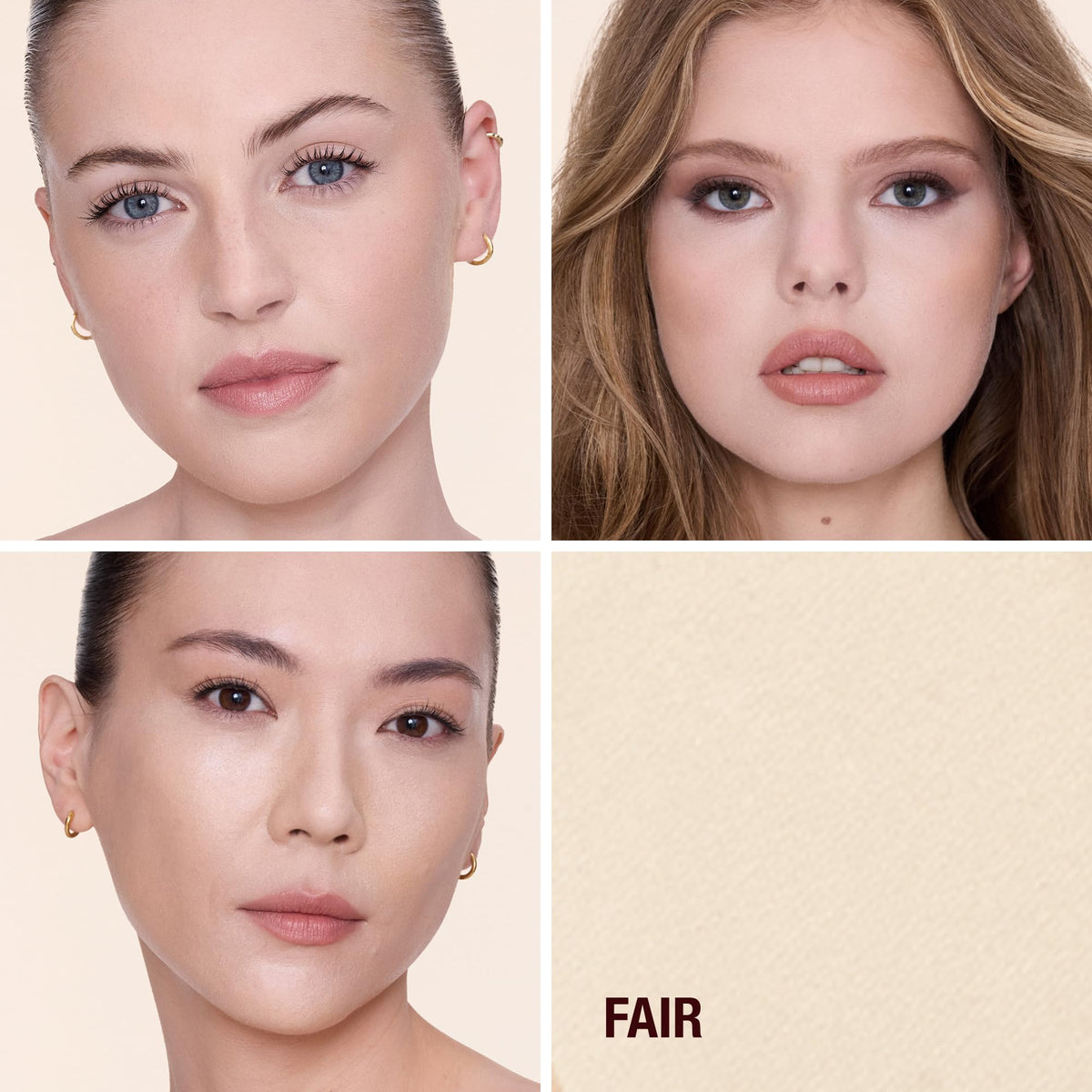 Charlotte Tilbury Airbrush Flawless Finish Setting Powder - Pore-Blurring Pressed Powder for Face Makeup to Minimize Shine with a Soft-Focus Finish - 1 Fair Charlotte Tilbury