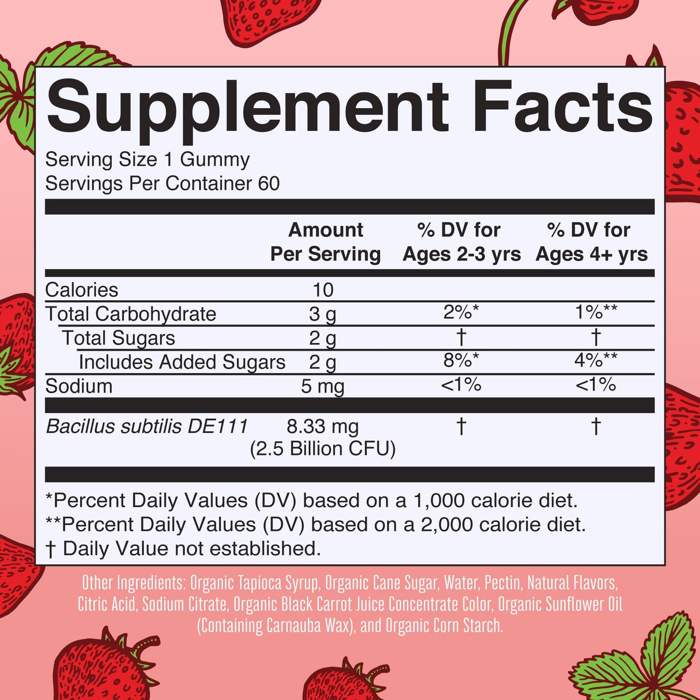 MaryRuth Organics Kids Probiotics for Digestive Health | USDA Probiotic Gummies | 2 Month Supply | Kids Probiotics | Immune Support | Gut Health Supplement | Vegan | Non-GMO | Gluten Free | 60 Count MARYRUTH'S