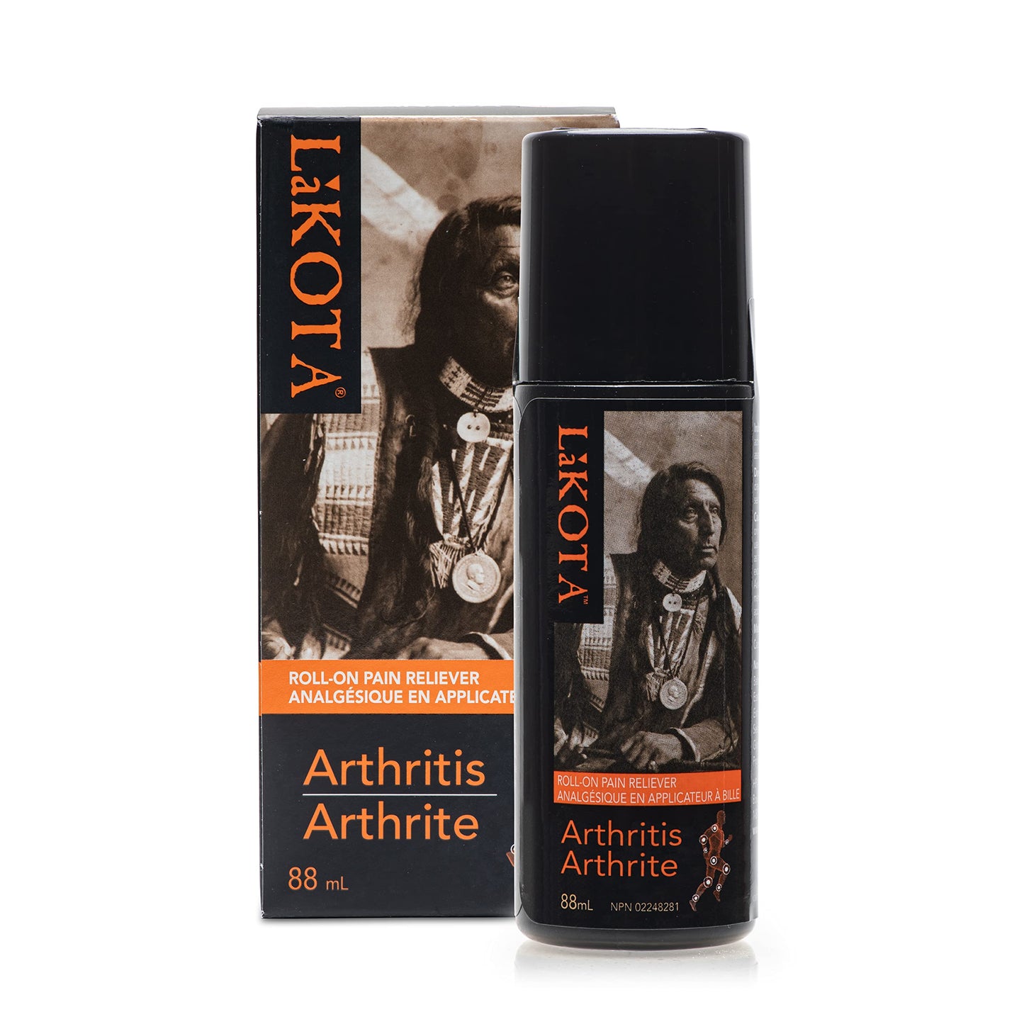 Lakota Arthritis Topical Pain Reliever - 88ml / 3 fl oz Roll-On Lakota