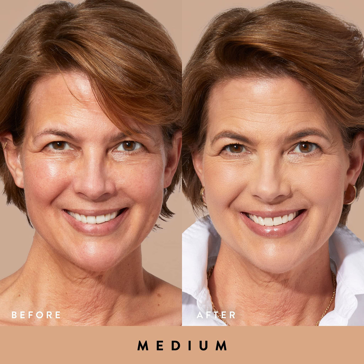 LAURA GELLER NEW YORK Quench-n-Tint Tinted Moisturizer - Sheer to Light Buildable Coverage - Natural Glow Finish - Lightweight Formula with Hyaluronic Acid, 04 Medium LAURA GELLER NEW YORK