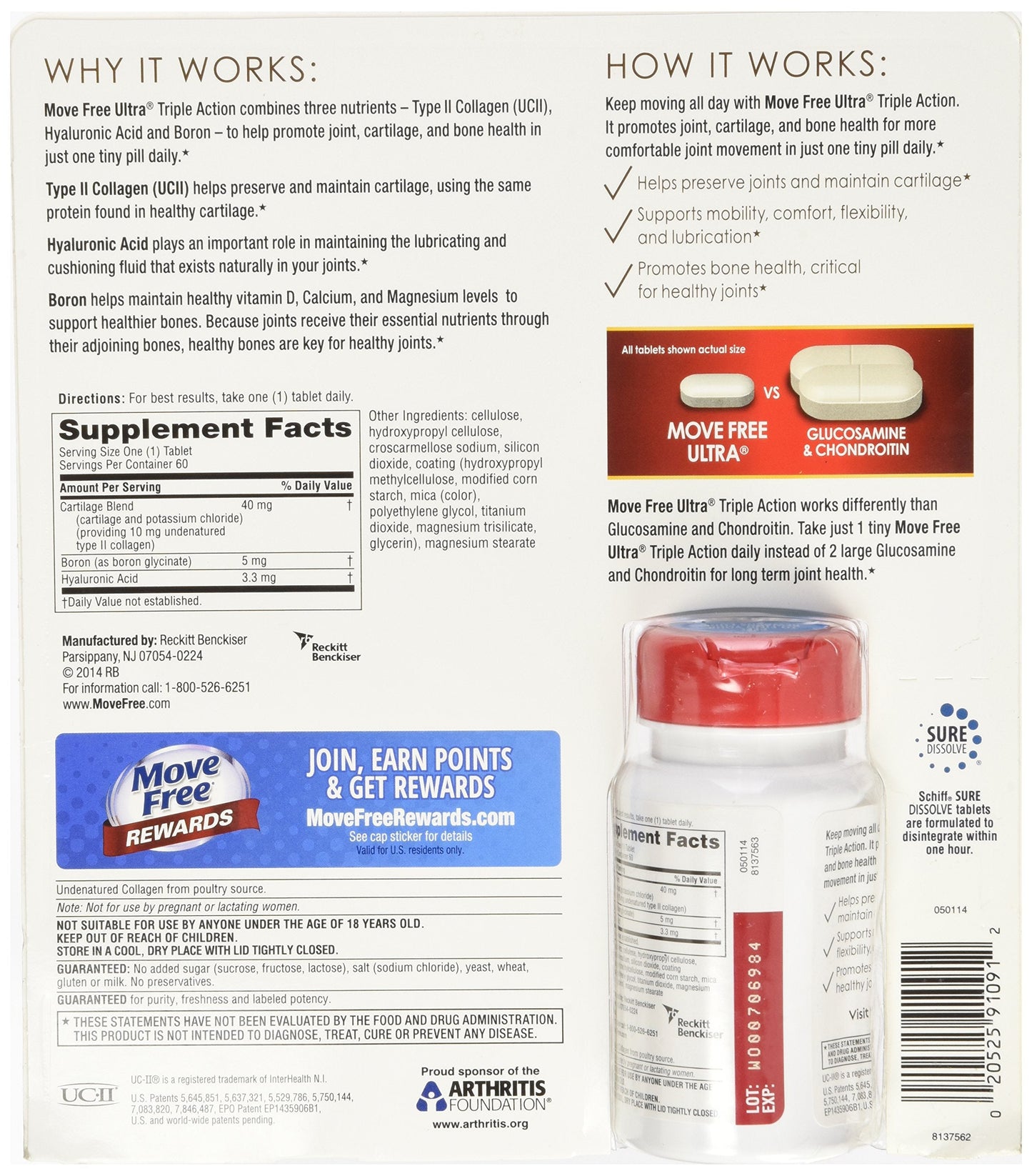 Schiff Move Free Ultra (60 ct.) Schiff
