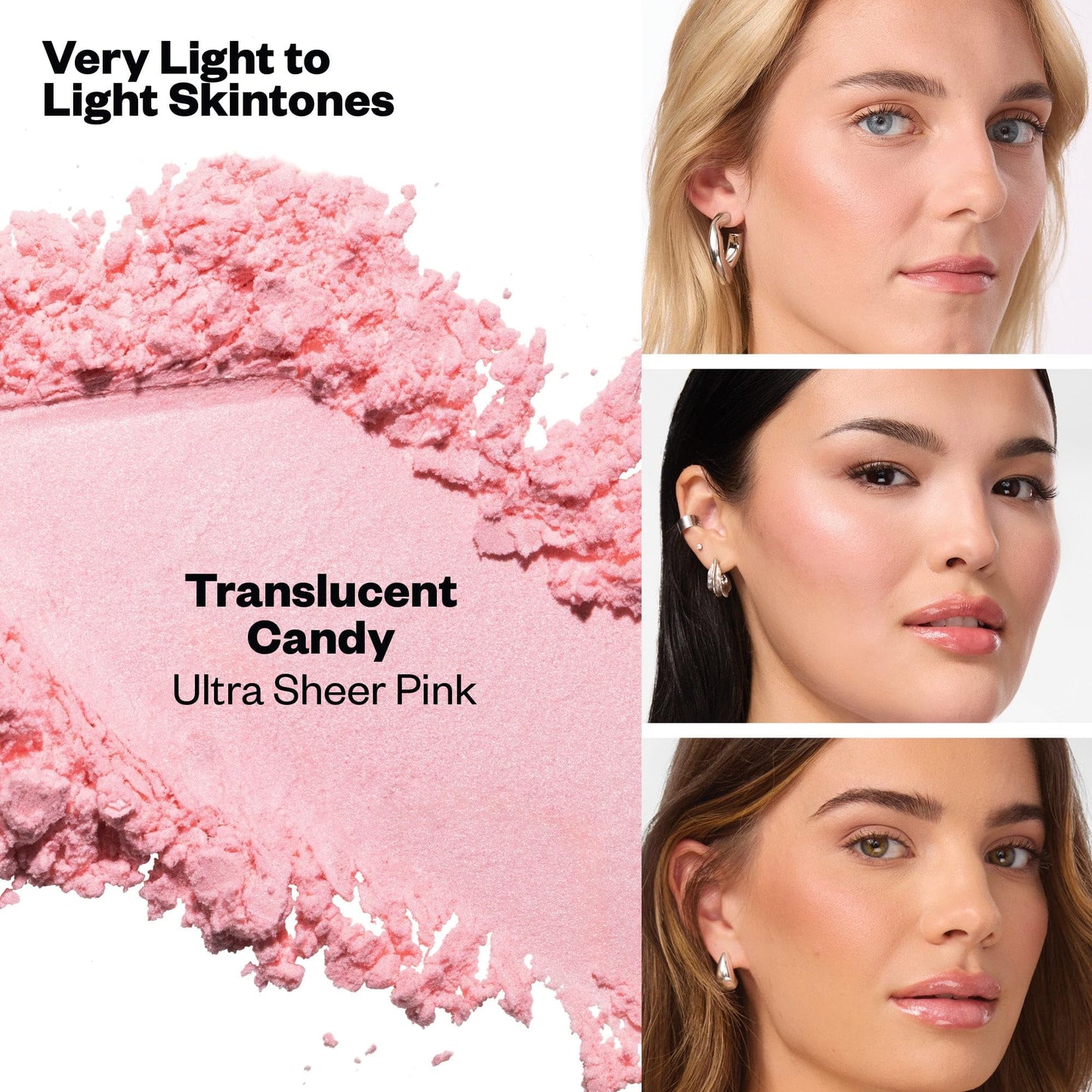 Kosas Cloud Set Loose Setting Powder – Talc-Free Translucent Face Powder for Oil Control, Ultra Sheer Pink Kosas