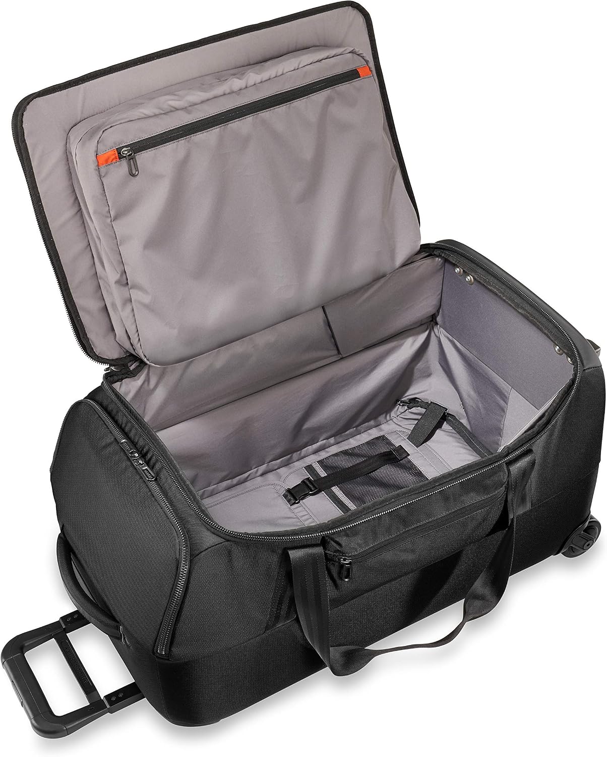 Briggs & Riley 27" Medium Upright Duffle - Checked Luggage for Travel, Suitcases with Wheels, Softside Rolling Bag for Men & Women, Self-Repairing Zipper - ZDX Collection, Black Gsupps Australia
