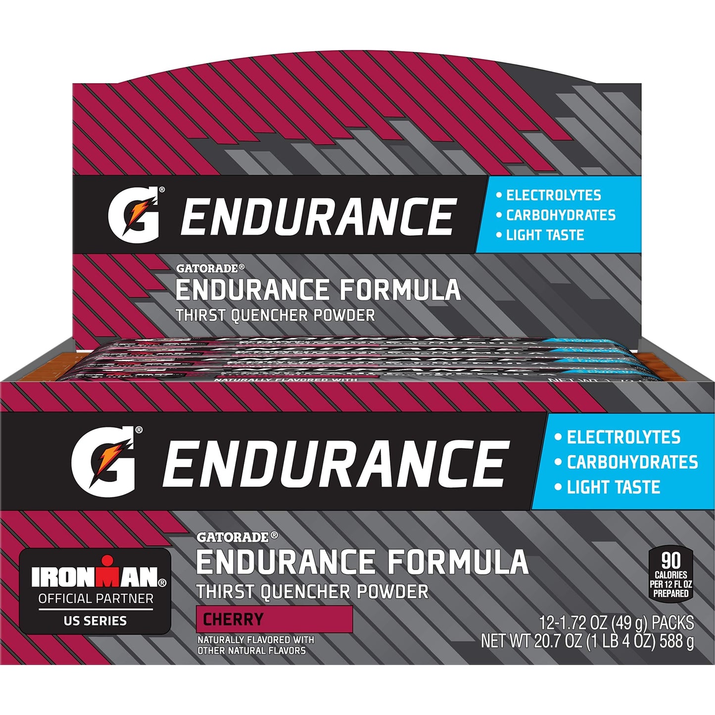 Gatorade Endurance Formula Powder With Electrolytes, Cherry, 1.72 Oz Gatorade