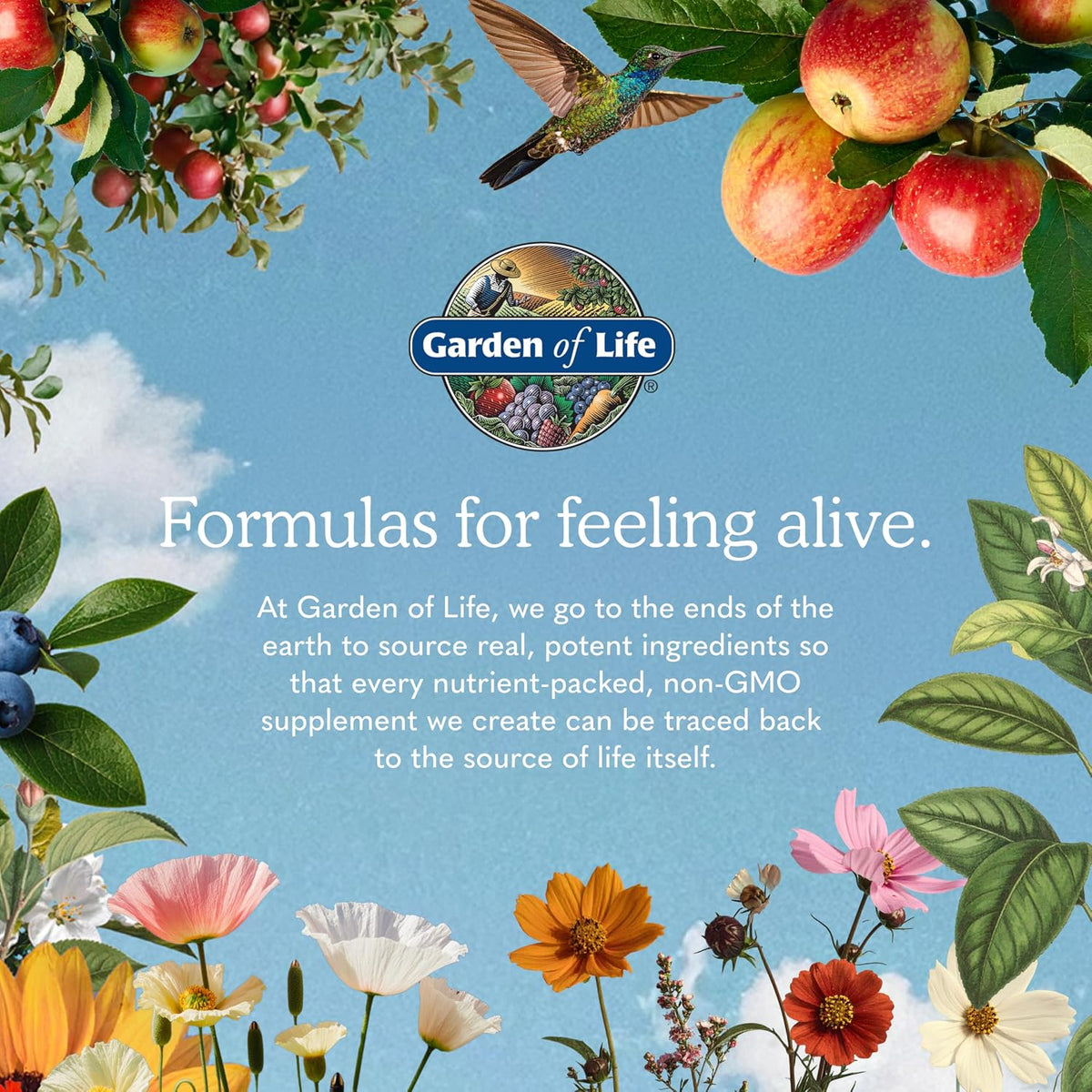 Garden of Life Vitamin Code Raw Vitamin C - 120 Capsules, 500mg Whole Food Vitamin C Capsules + Fruit & Veggie Blend & Probiotics, Supplements for Adults, Vegan, Gluten Free Gsupps Australia