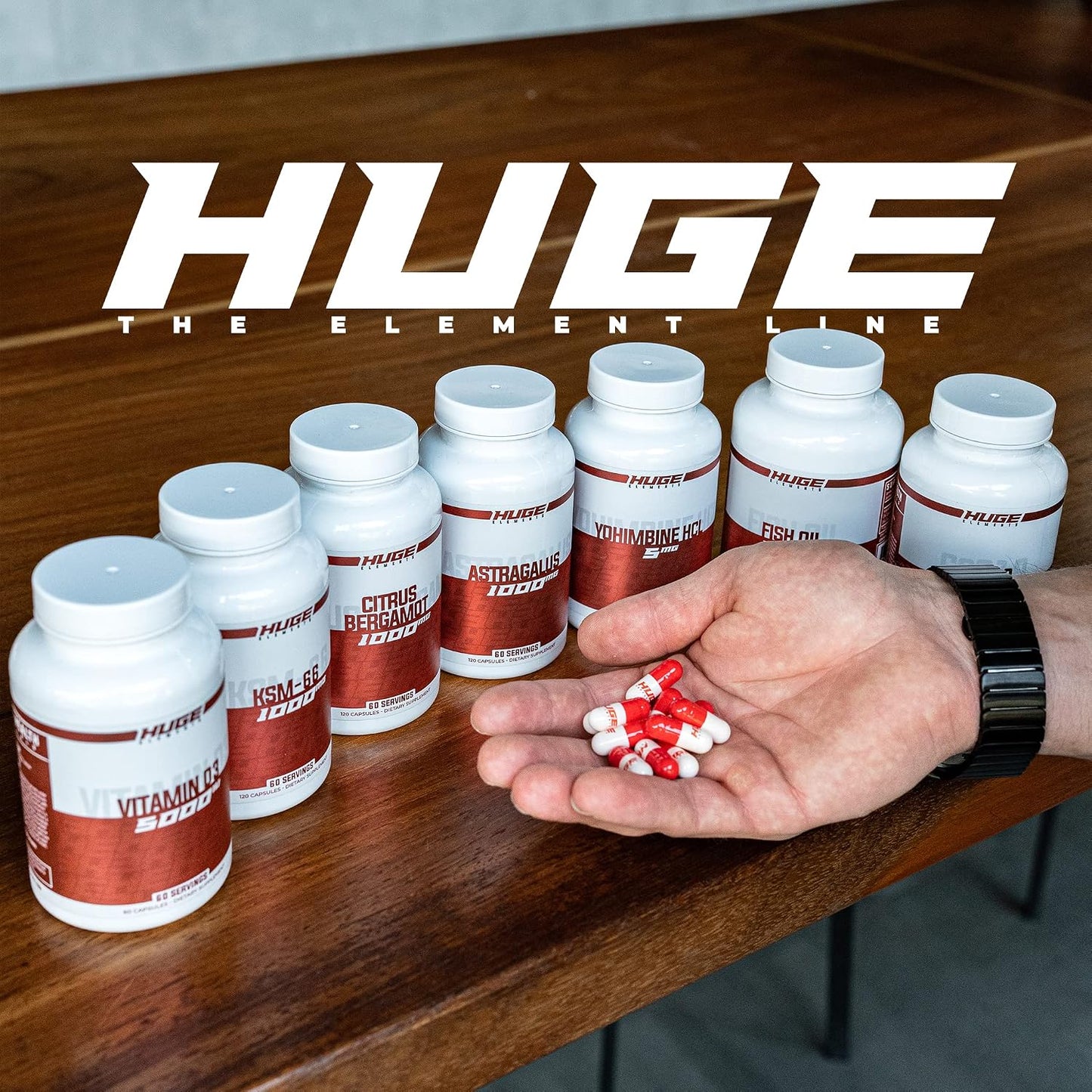 Huge Supplements 100% Pure Citrus Bergamot Extract 10:1 Capsules - 1000mg per Serving - Supports Digestion, Stress Management, and Immune Health (120 Capsules) Gsupps Australia