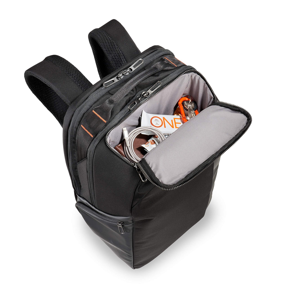 Briggs & Riley Medium Convertible Backpack Duffle Bag - Carry On for Men & Women, Use for Travel, Gym, or Work, Overnight Weekend Luggage, Shoulder Strap, Laptop Compartment - ZDX Collection, Black Gsupps Australia