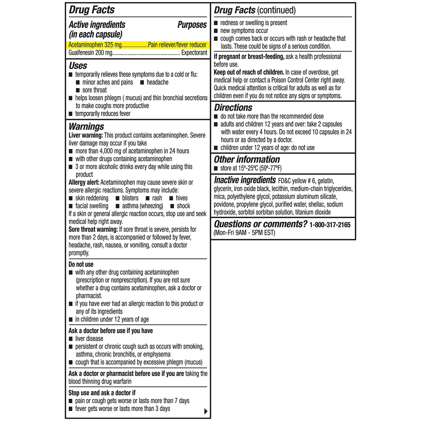 Coricidin HBP, Decongestant-Free Cold Symptom Relief for People with High Blood Pressure, Maximum Strength, Flu & Chest Congestion Liquid Gels, 24 Count Coricidin HBP