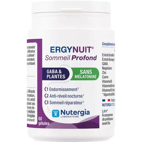 Nutergia Ergynuit Deep Sleep 60 capsules Nutergia Ergynuit