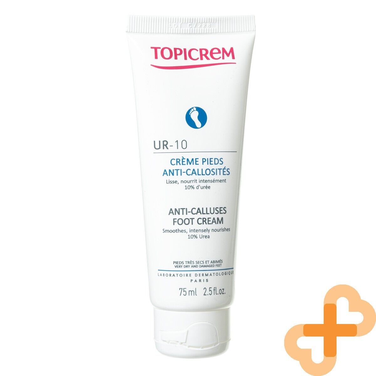 TOPICREM UR-10 Anti-Calluses Foot Cream with Urea for Dry Skin Smoothe TOPICREM