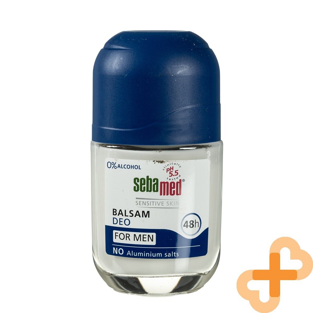 SEBAMED FOR MEN Roll-on Deodorant 50ml 48H Protection No Aluminium SebaMed