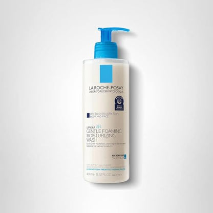 La Roche-Posay Lipikar AP+ Gentle Foaming Moisturizing Wash, Shea Butter + Niacinamide La Roche-Posay