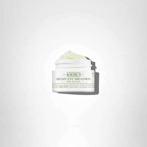 Kiehl's Avocado Eye Treatment, Nourishing and Hydrating Eye Cream, Avocado Oil and Caffeine to Energize and Invigorate Skin, Tired Eyes Kiehl's