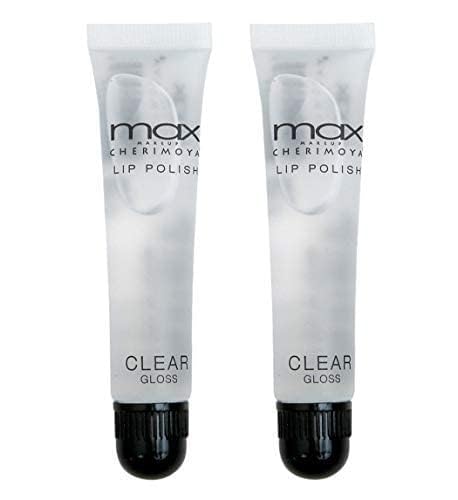 Cherimoya MAX Makeup Clear Lip Polish (2 Pieces) Cherimoya