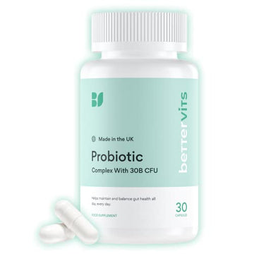 Bettervits Probiotic Complex | 30B CFU | Gut Health | Digestion | Bloating | IBS Bettervits buy australia supplements
