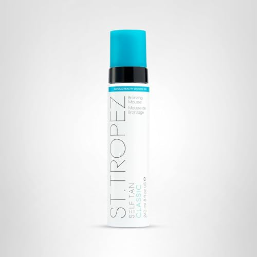 St.Tropez Classic Bronzing Self Tan Mousse for Streak-Free, Golden Tinted, Natural-Looking Tan, 8 Fl Oz St.Tropez