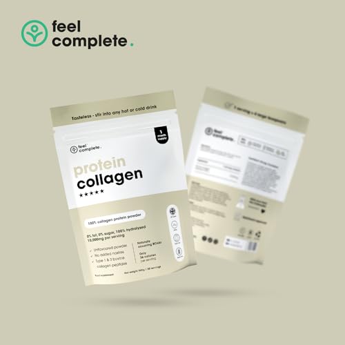 Feel Complete - High Protein Collagen - Premium Type 1 & 3 Hydrolysed Bovine Collagen - Halal - Skin, Hair & Nail Feel Complete buy australia supplements
