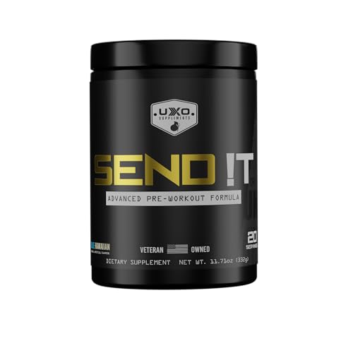UXO Send IT Preworkout (Blue Hawaiian Flavor) UXO Supplements buy australia supplements