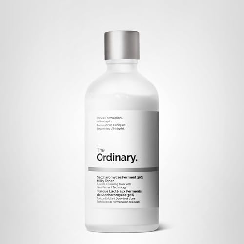 The Ordinary Saccharomyces Ferment 30% Milky Toner, Exfoliating and Hydrating Toner for Smoother, Brighter Skin, 3.4 Fl Oz The Ordinary