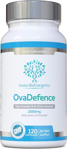 OvaDefence - Inositol 2050mg Daily dose, 120 Capsules, 30 Days Supply – Inositol 