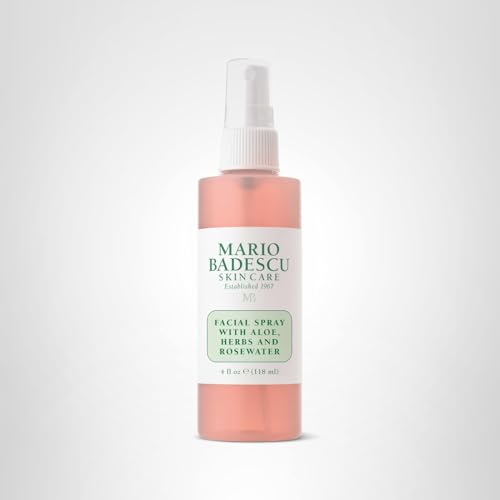 Mario Badescu Facial Spray with Aloe, Herbs and Rose Water for All Skin Types, Face Mist that Hydrates Mario Badescu