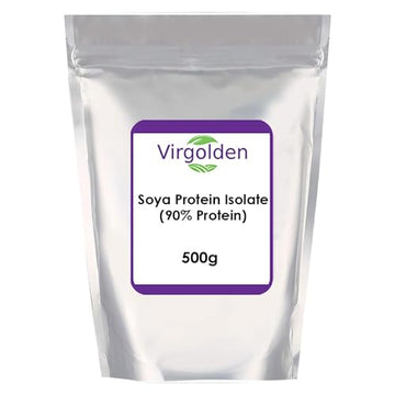 SOYA Protein Isolate 500g (90% Protein) by Virgolden, Unflavoured, Vegan Protein Shake VIRGOLDEN buy australia supplements