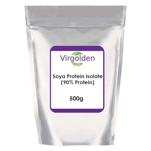 SOYA Protein Isolate 500g (90% Protein) by Virgolden, Unflavoured, Vegan Protein Shake VIRGOLDEN buy australia supplements