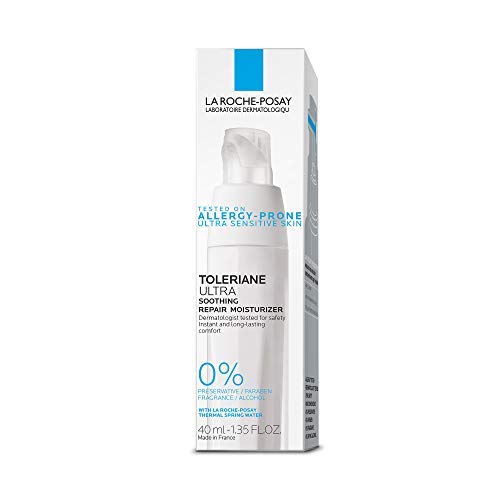 La Roche-Posay Toleriane Dermallergo Ultra Soothing Repair Face Moisturizer for Sensitive Skin, Gentle Moisturizing Face La Roche-Posay