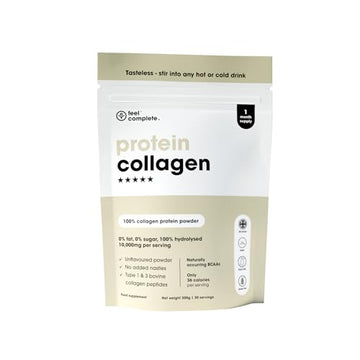 Feel Complete - High Protein Collagen - Premium Type 1 & 3 Hydrolysed Bovine Collagen - Halal - Skin, Hair & Nail Feel Complete buy australia supplements