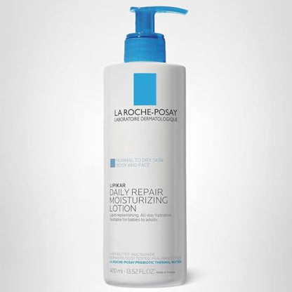 La Roche-Posay Lipikar Body Lotion Daily Repair Moisturizing Cream, Fragrance Free Body La Roche-Posay