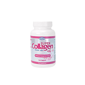 AHS Super Collagen + Vitamin C Tablets 120 Tablets - 6000mg Collagen per Serving - 1 Month Supply AHS buy australia supplements