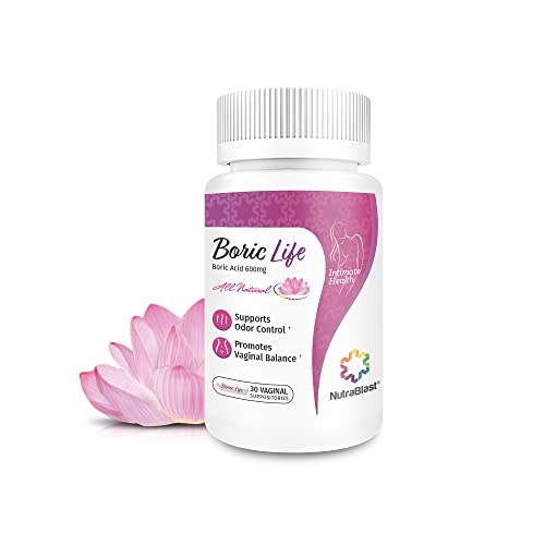 NutraBlast Boric Acid Vaginal Suppositories - 100% Pure Made in USA NutraBlast buy australia supplements