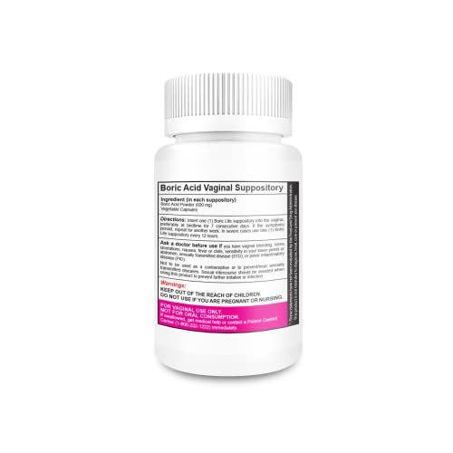 NutraBlast Boric Acid Vaginal Suppositories - 100% Pure Made in USA NutraBlast buy australia supplements