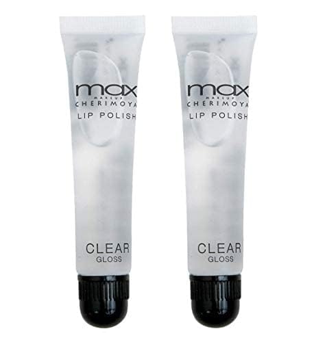 Cherimoya MAX Makeup Clear Lip Polish (2 Pieces) Cherimoya