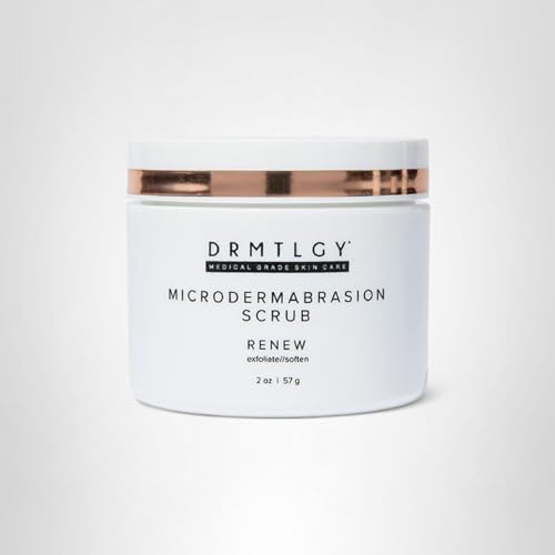 DRMTLGY Microdermabrasion Scrub – Gentle Facial Exfoliating Scrub to Smooth & Polish Skin DRMTLGY
