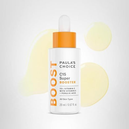 Paula's Choice BOOST C15 Super Booster, 15% Vitamin C Serum for Face, Face Serum with Vitamin E & Ferulic Acid Paula's Choice