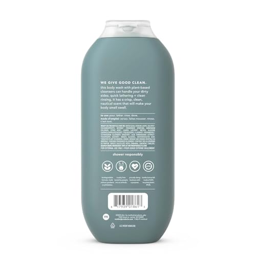 Method Men Body Wash, Sea and Surf Scent, Paraben and Phthalate Free, Quick-Lathering Method