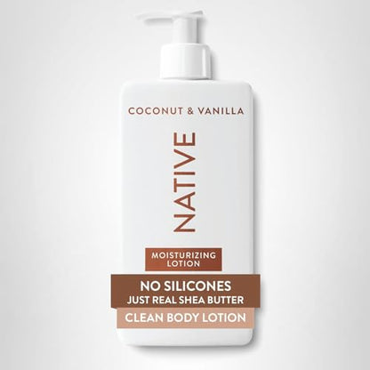 Native Body Lotion Contains Naturally Derived Plant-Based Moisturizers for Women and Men | Restores Dry Skin Native