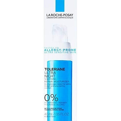 La Roche-Posay Toleriane Dermallergo Night Cream with Vitamin E 1.35oz La Roche-Posay