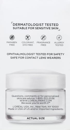 L'Oreal Paris Skincare Revitalift Anti-Wrinkle and Firming Eye Cream with Pro Retinol, Treatment to Reduce Dark Circles, Fragrance Free, 0.5 oz. L'Oreal Paris